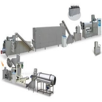 2D 3D  pellet snack frying line snack pellet processing line