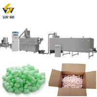 Hot sale packaging foam peanut processing machine filling pellet making machinery