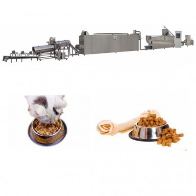 Factory pet dog food making machine/pet food processing machines